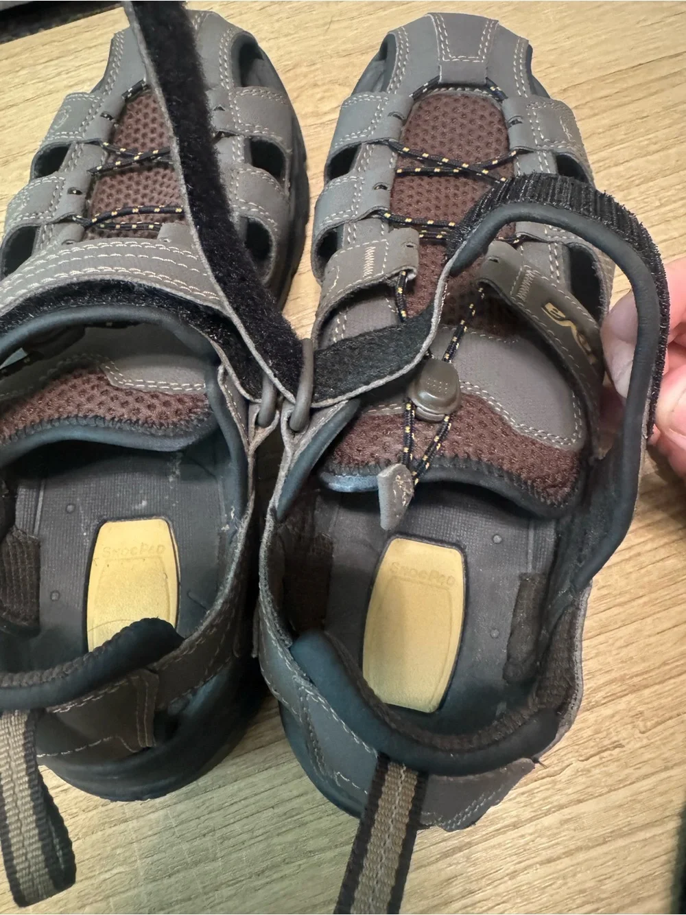 Teva Men's Dark Gray Outdoor Closed-Toe Sandals